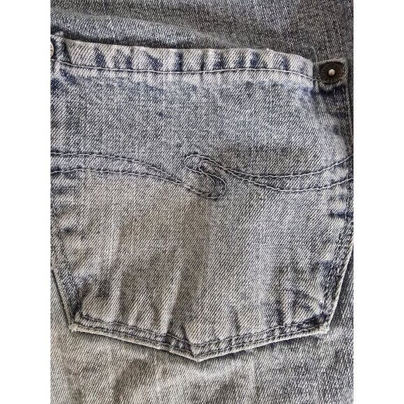 Silver Jeans Co. Light Wash Denim Jeans Cropped Cuffed Hem Casual Vintage - Picture 13 of 15